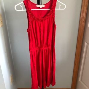 Small red dress LOFT